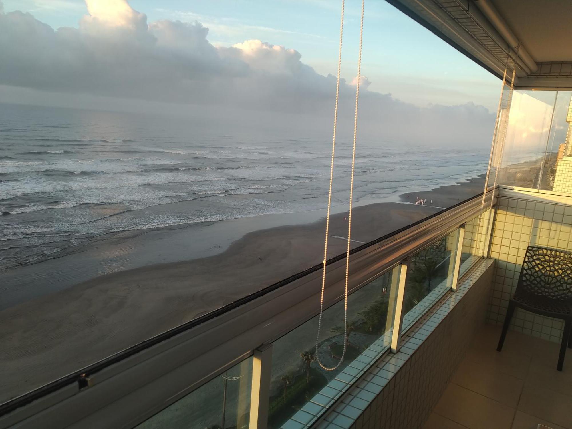 Apartamento Frente Mar Pe Na Areia Прая-Гранді Екстер'єр фото
